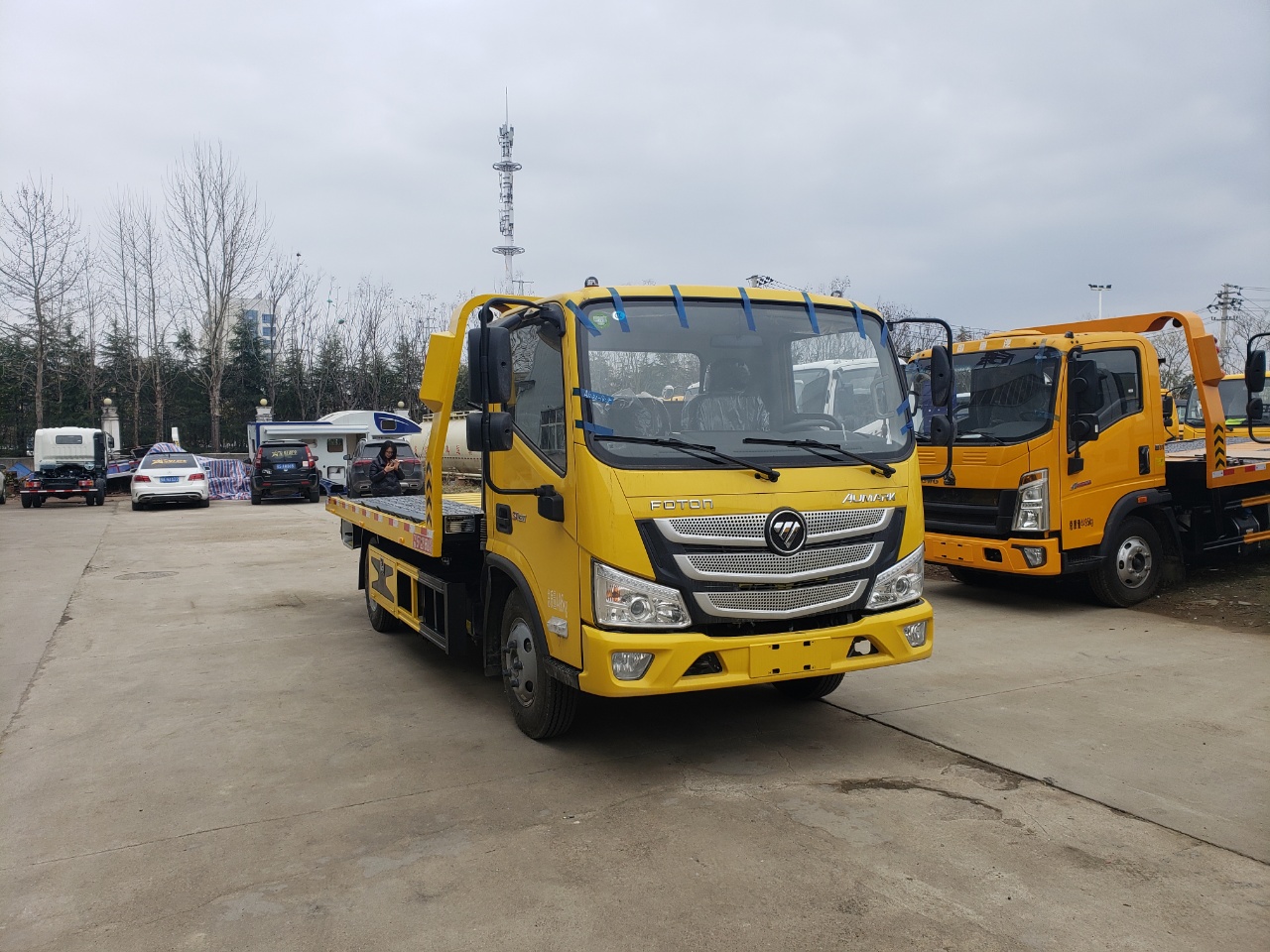 國(guó)六藍(lán)牌歐馬可清障車(chē)